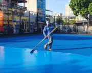 Thi công sân tennis